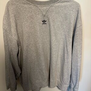 Adidas Grey Crewneck Sweater